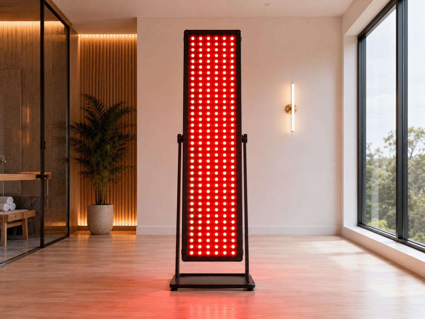 MB-RL03 full-body standing red light therapy panel by Marcus Bath India
