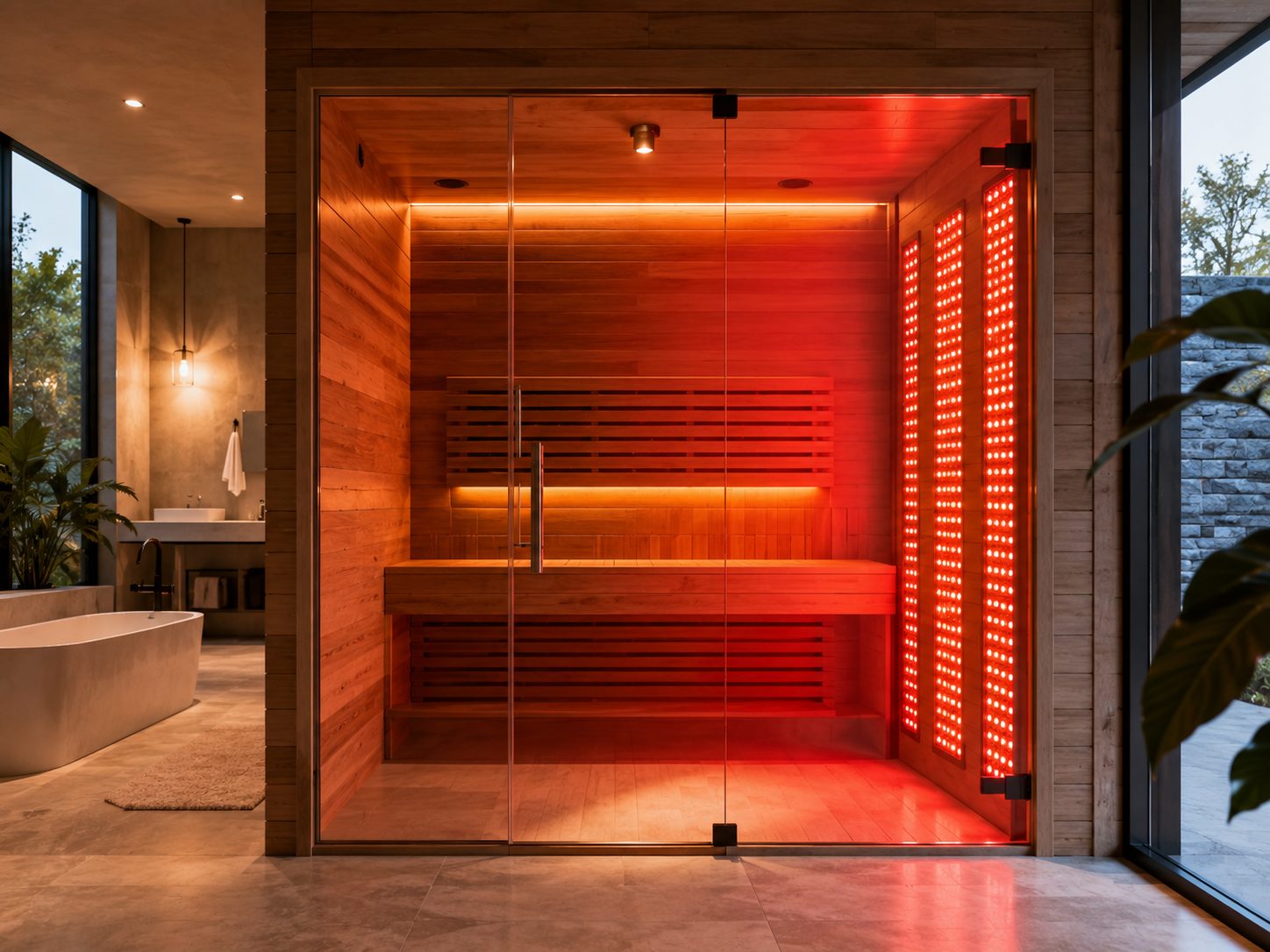 MB-RL05 Sauna + Red Light red light therapy