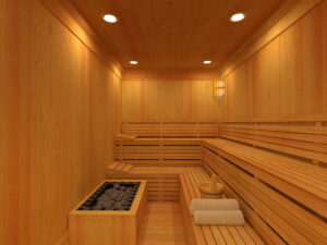 Home Sauna (Size – 8′ x 8′ x 7′)