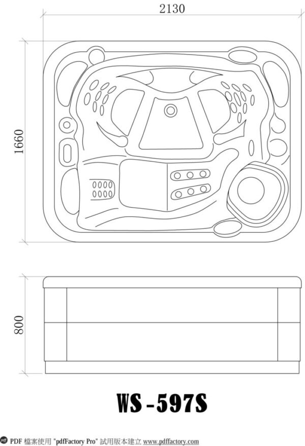 VBL-597S Hot Tub - Image 3
