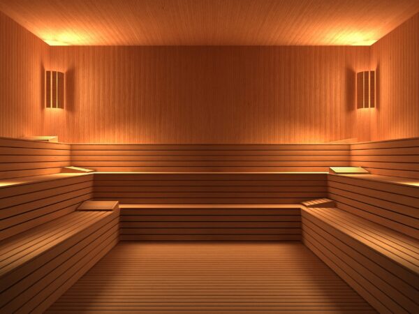 Sauna (Size – 12′ x 8′ x 7′)